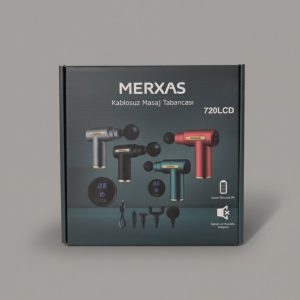 MERXAS Kablosuz Masaj Tabancası 720LCD